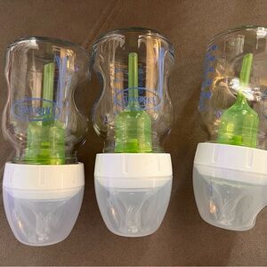 Dr. Brown's Natural Flow Green Infant Bottle Accessory - Pack of 3